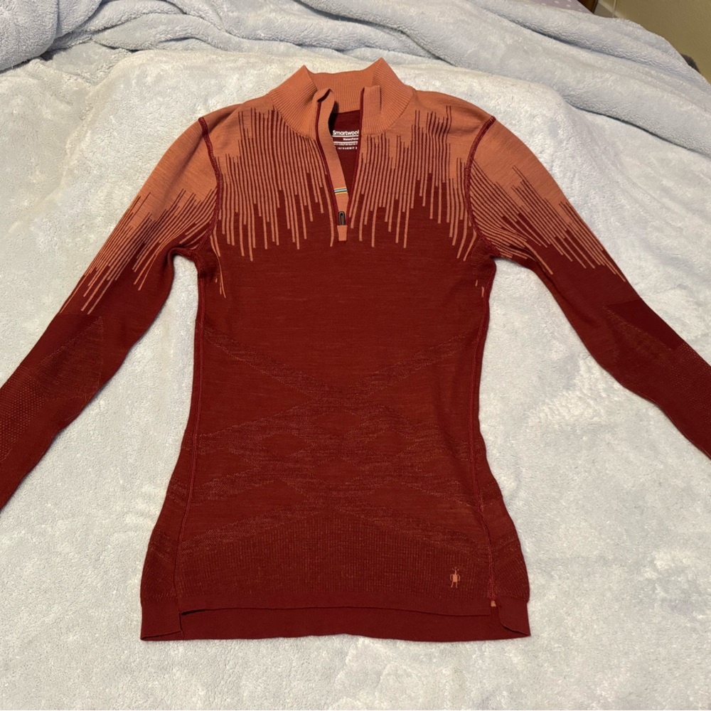 Women’s Smartwool Intraknit Merino Wool 200 Baselayer Red